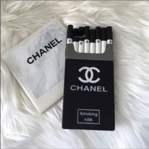 chanel smoking kills phone cover